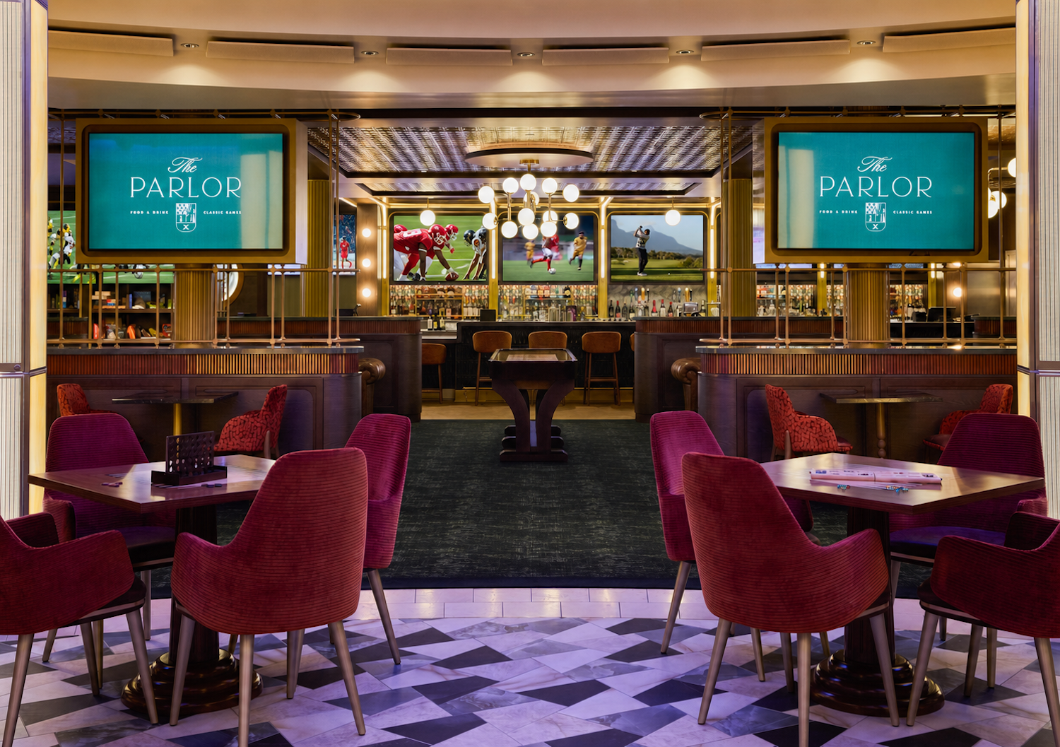 The Parlor, a bar on the Celebrity Solstice