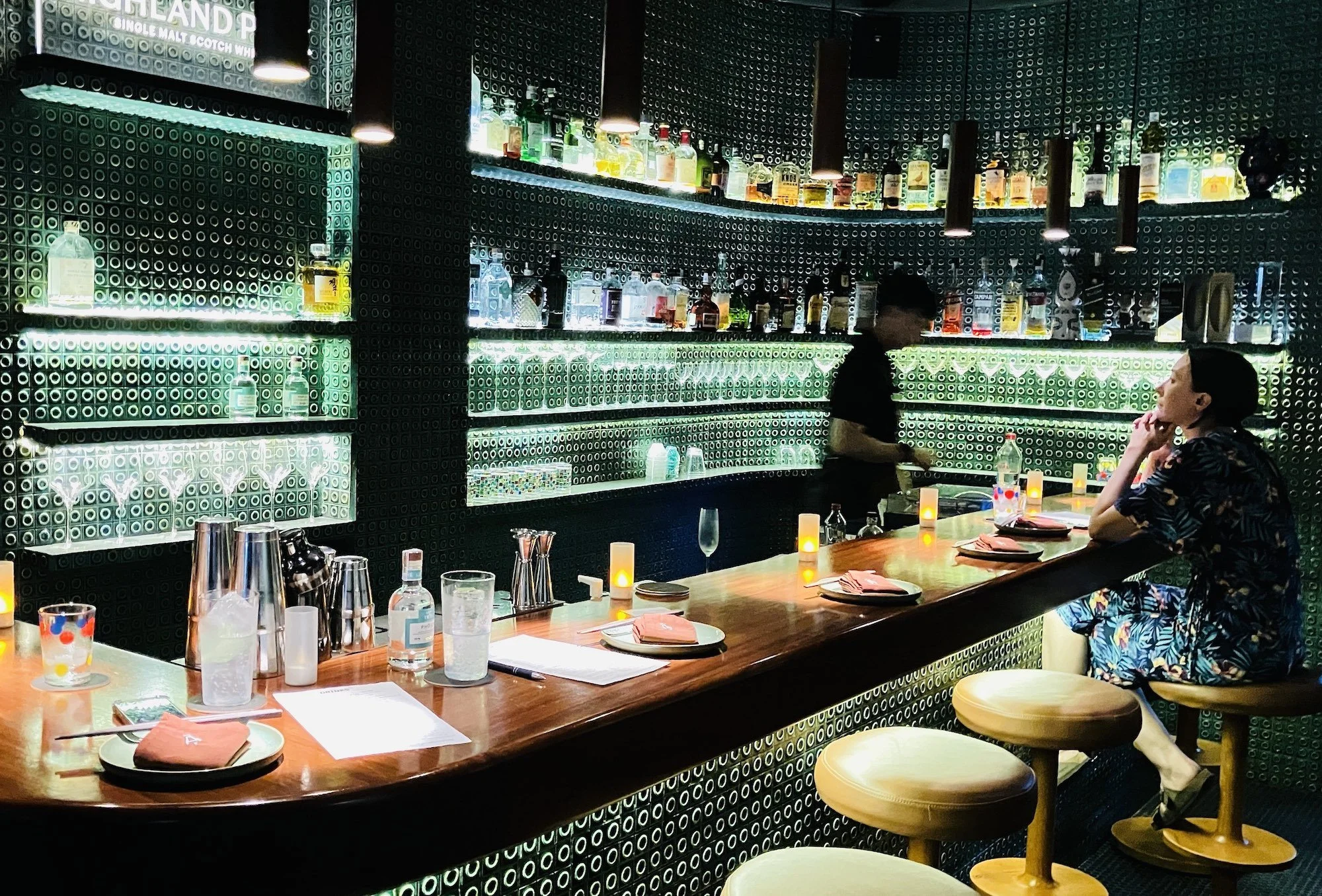 The bar at Nhau Nhau