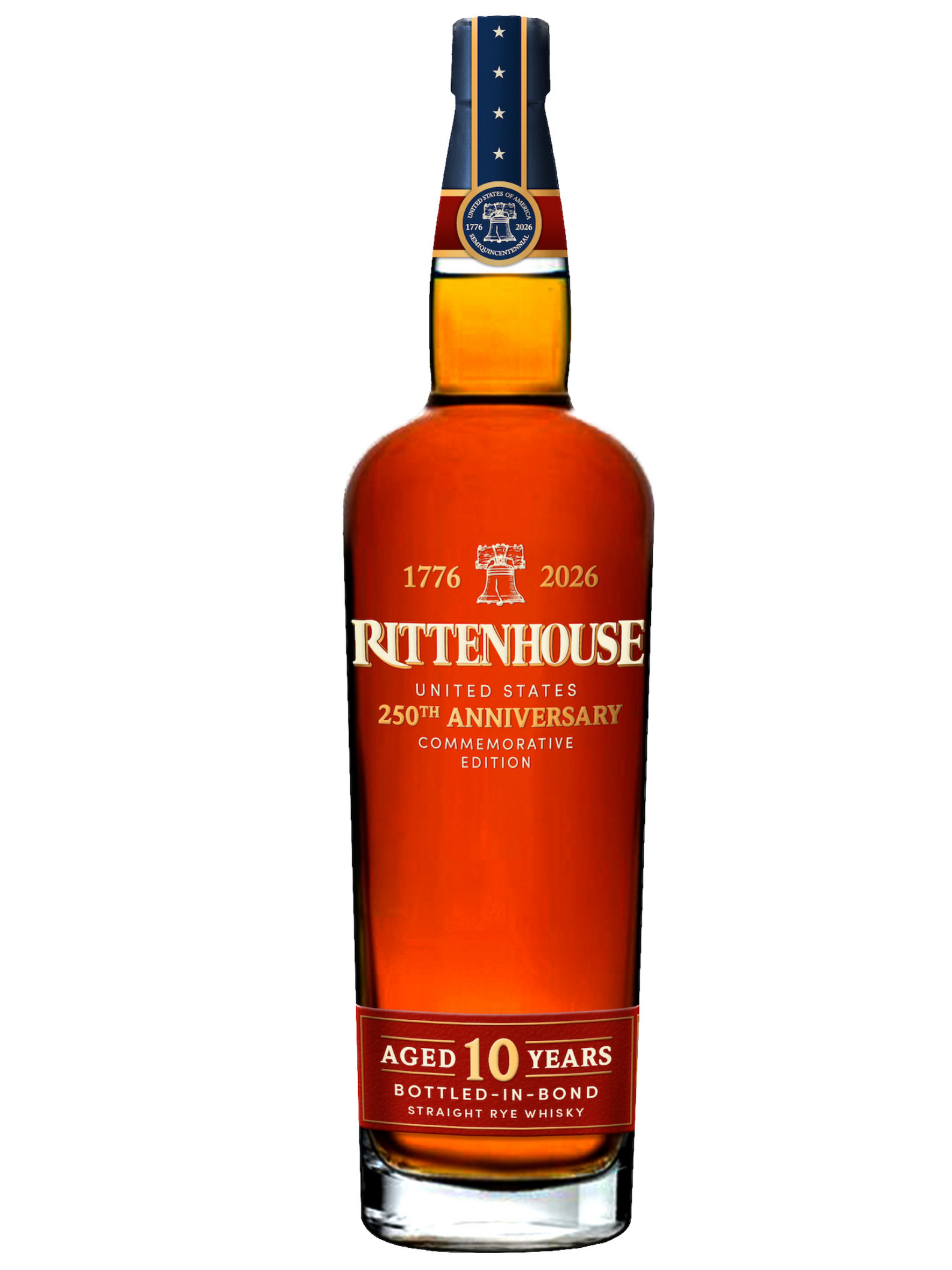 Rittenhouse 10 Year Old Bottled-In-Bond Rye