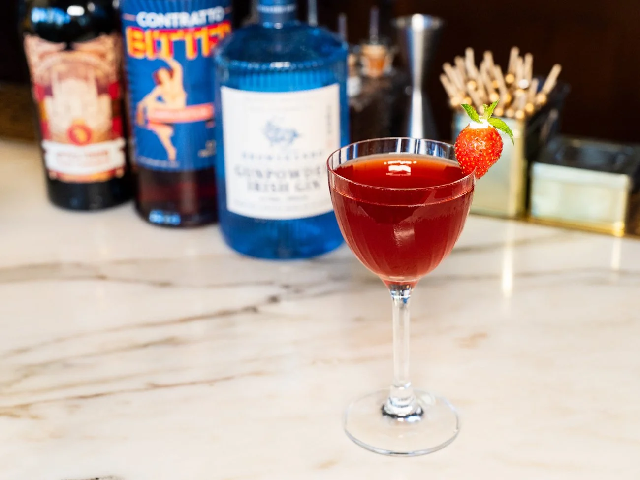 Bar Sprezzatura’s Dirty Negroni
