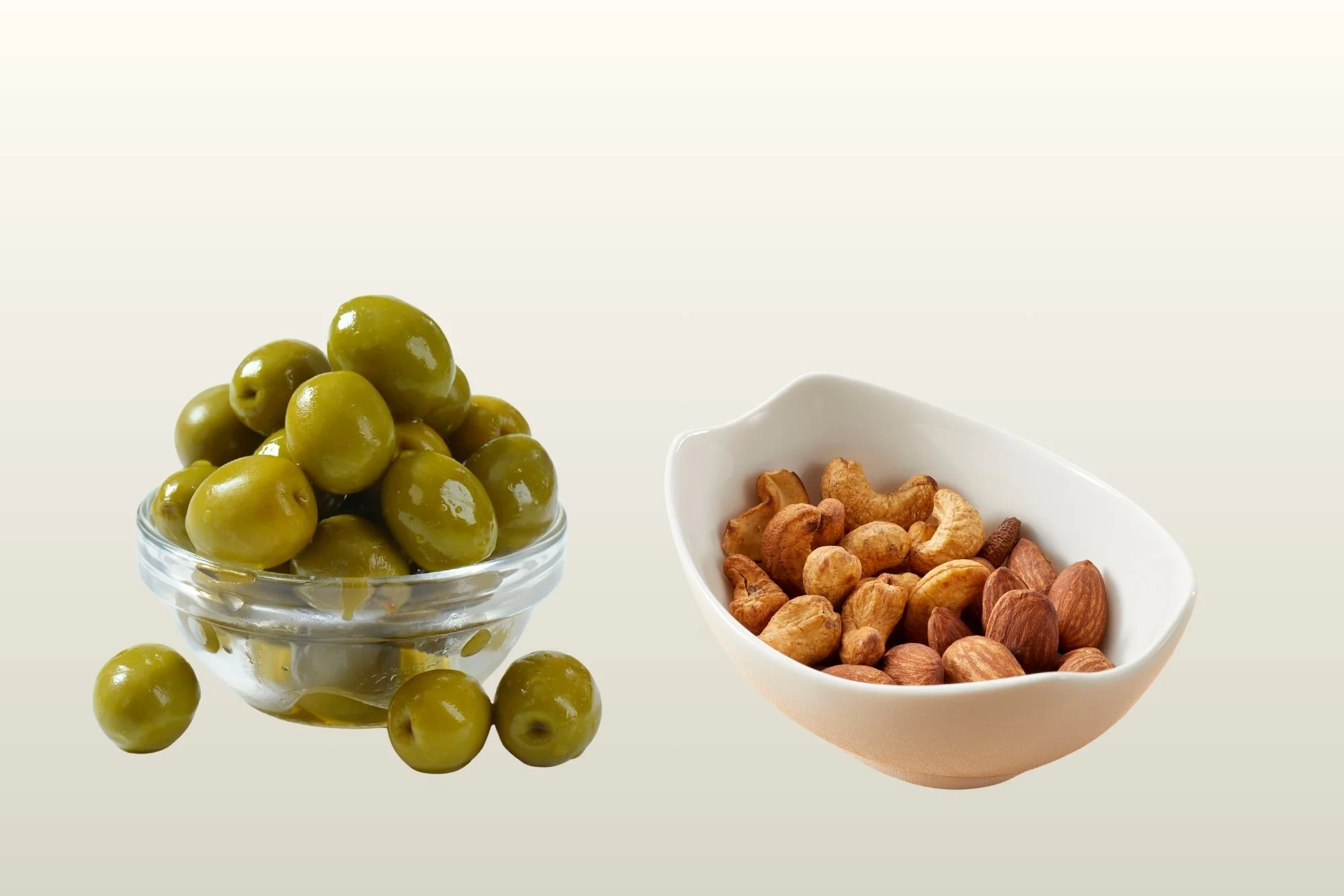 Olives and nuts