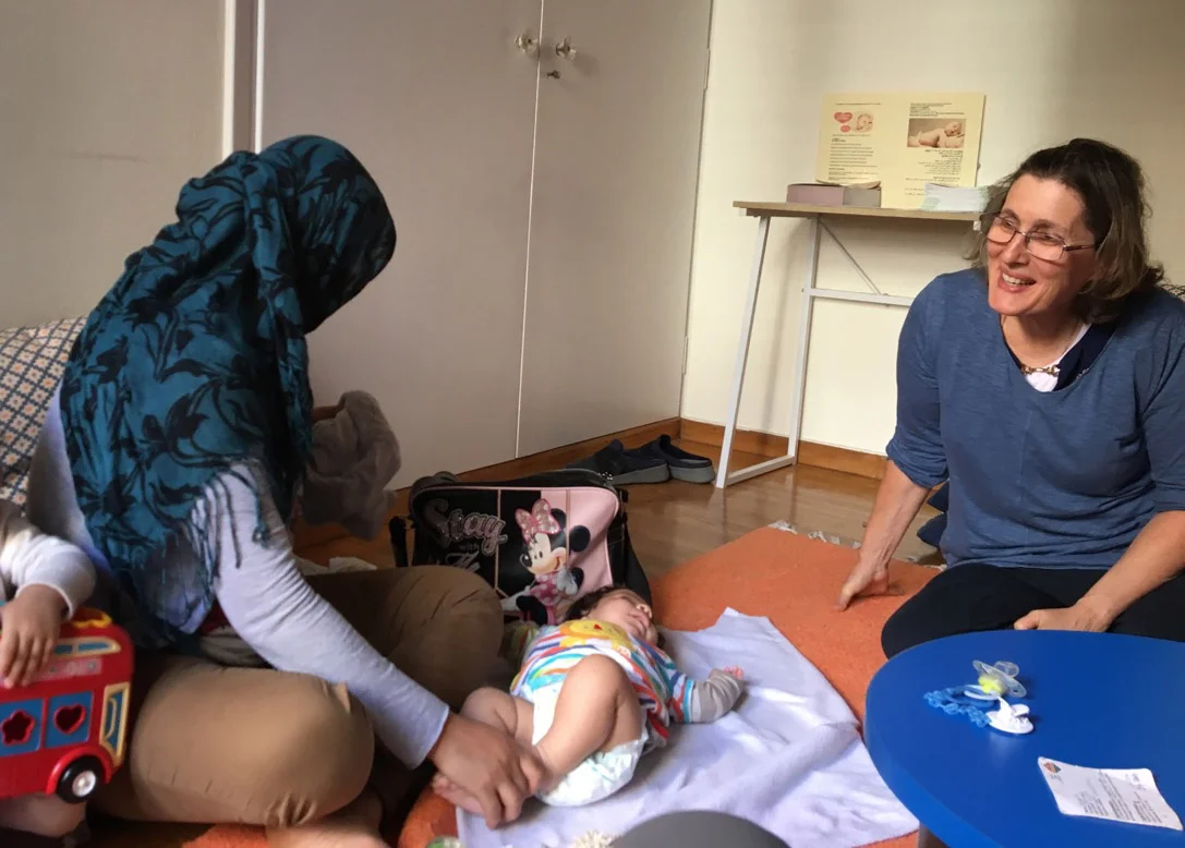 Visit to AMURTEL Women's Center in Athens, Greece 