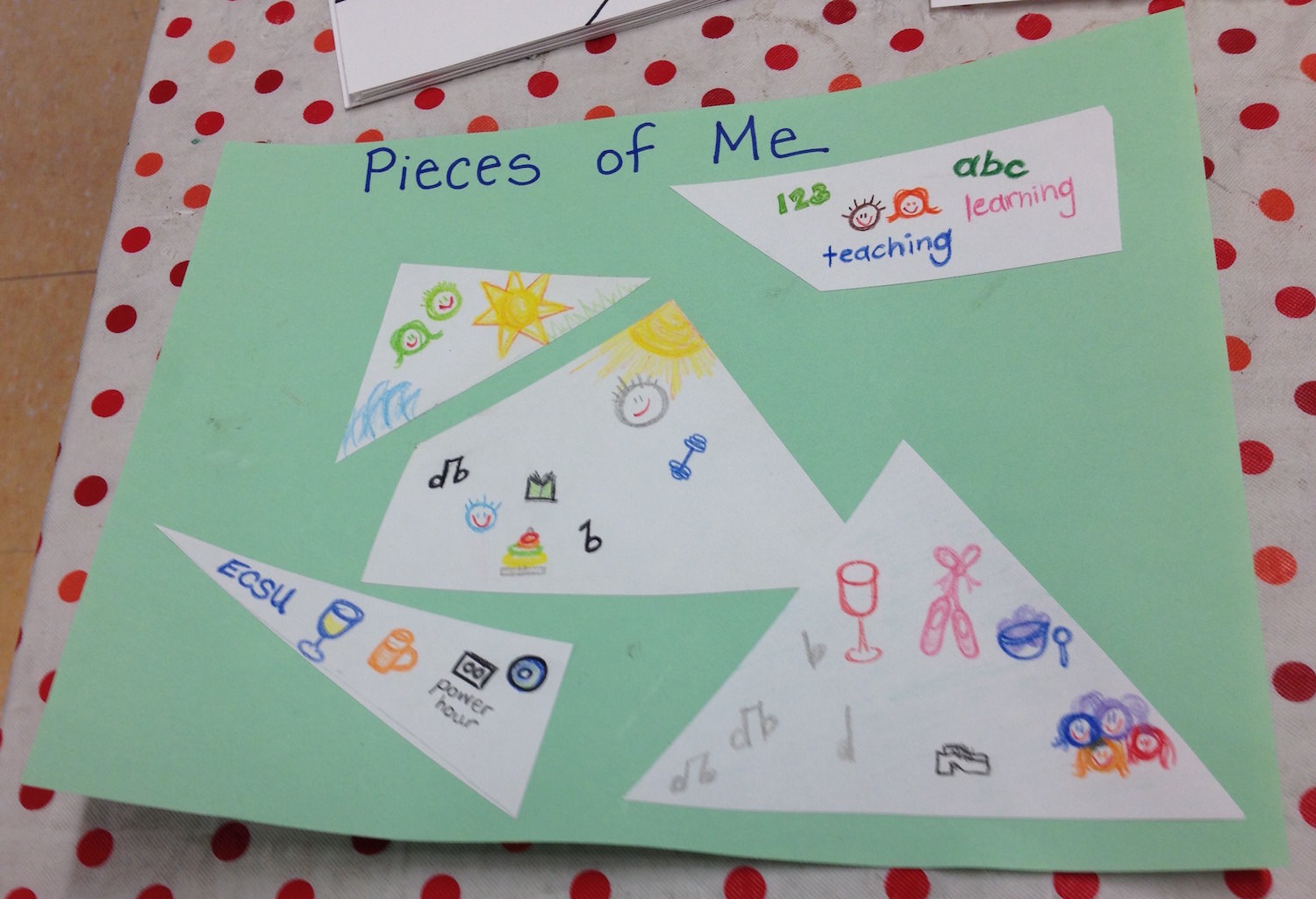 teacher circle pieces of me activity