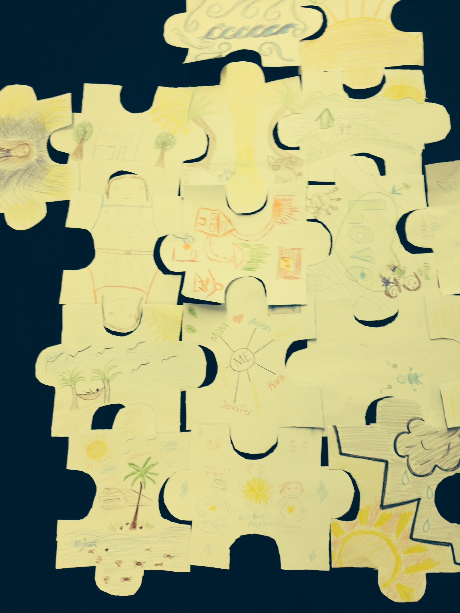 teacher circle puzzle activity