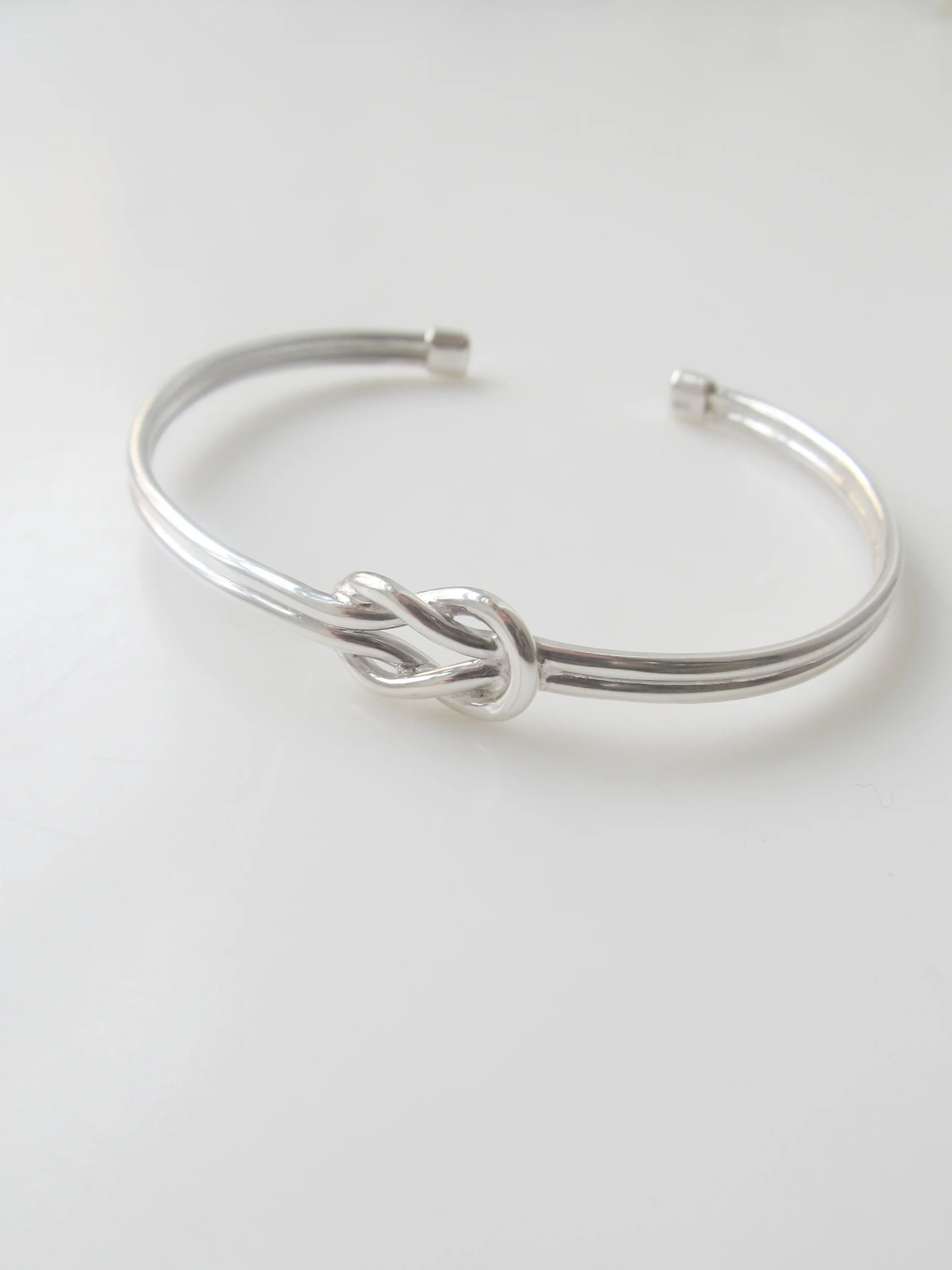 Sterling Silver Knot Cuff Bracelet