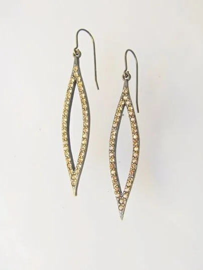 Rebel Small Open Marquis Earring