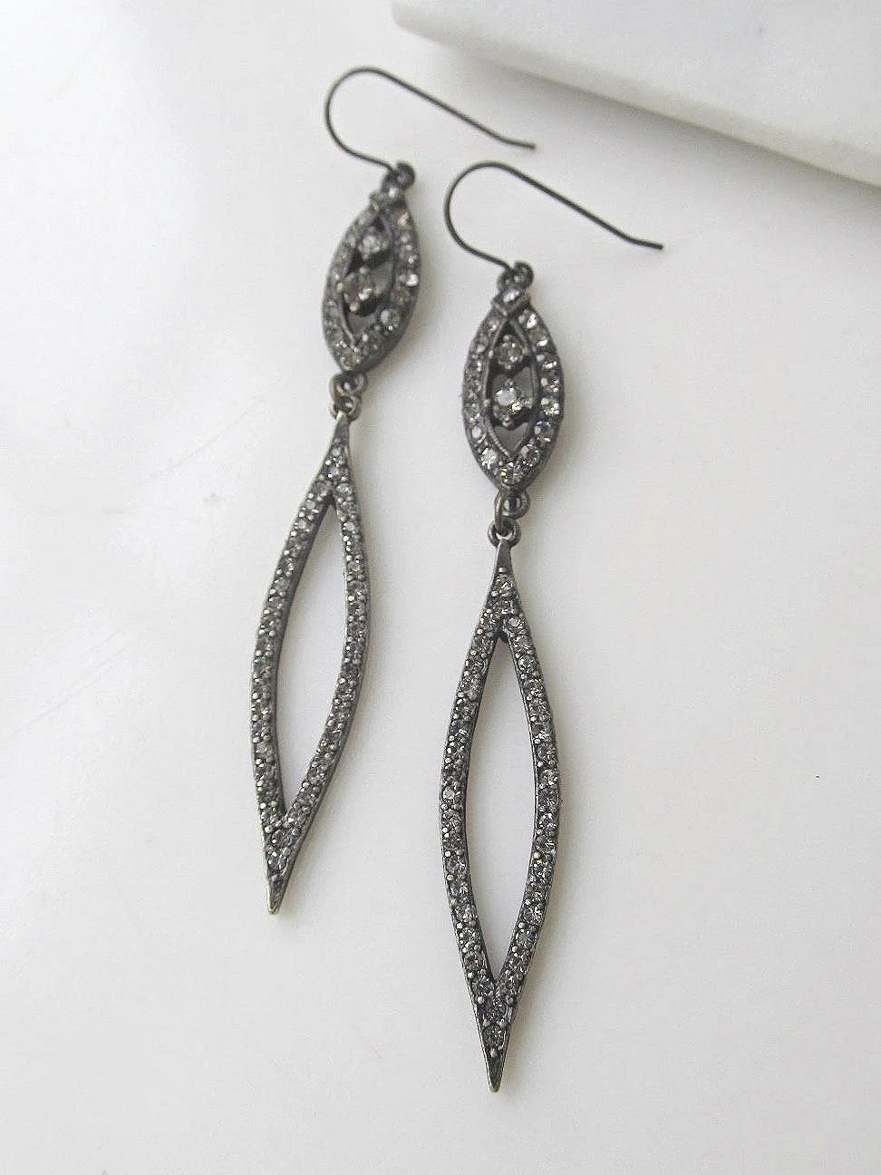 Rebel Double Marquis Earrings