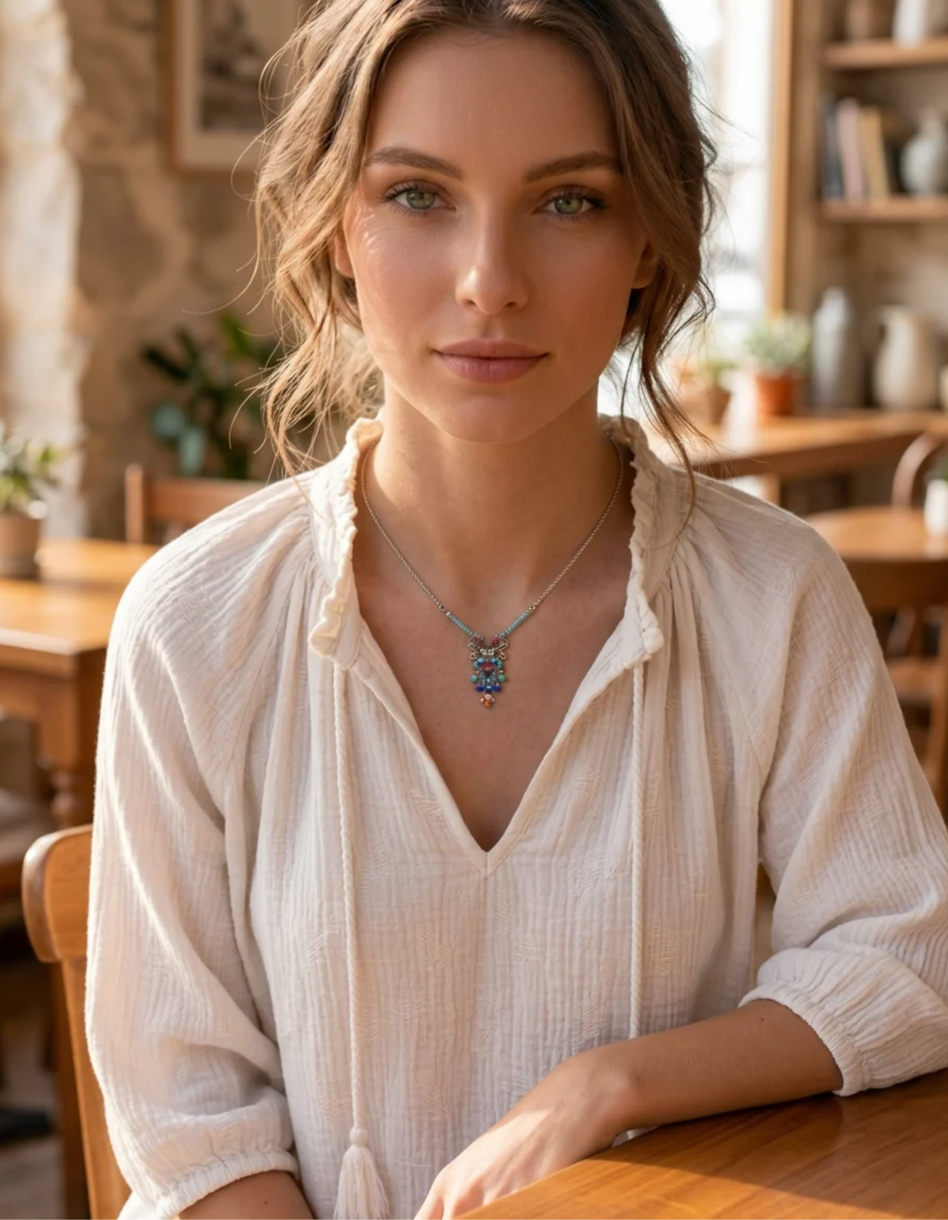 Young Woman Blouse Portrait.png