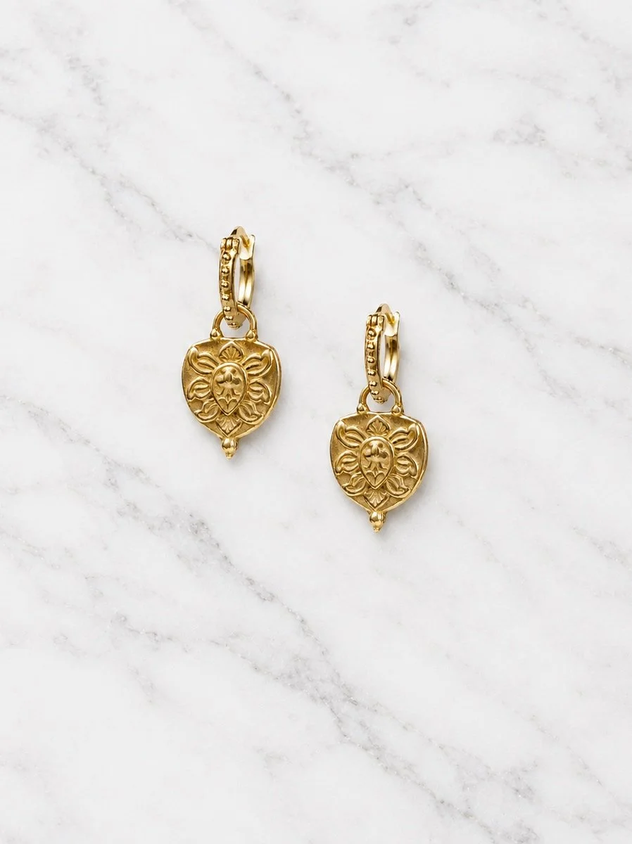 Lulu Designs Prana Huggie Earrings