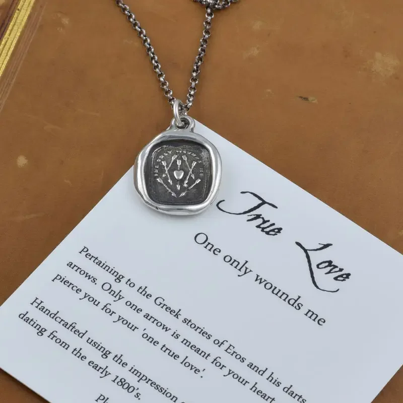 Plum and Posey One True Love Heart and Arrows Necklace