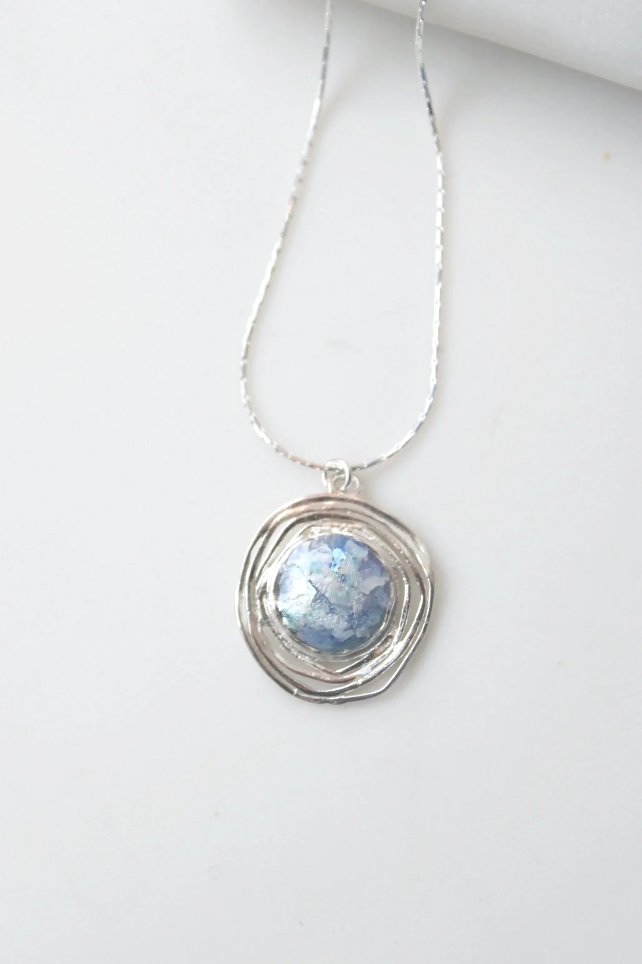 Roman Glass Nest Necklace