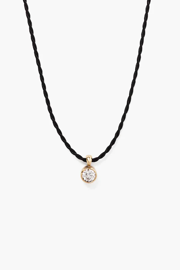 Chan Luu Black Mop Gold Necklace