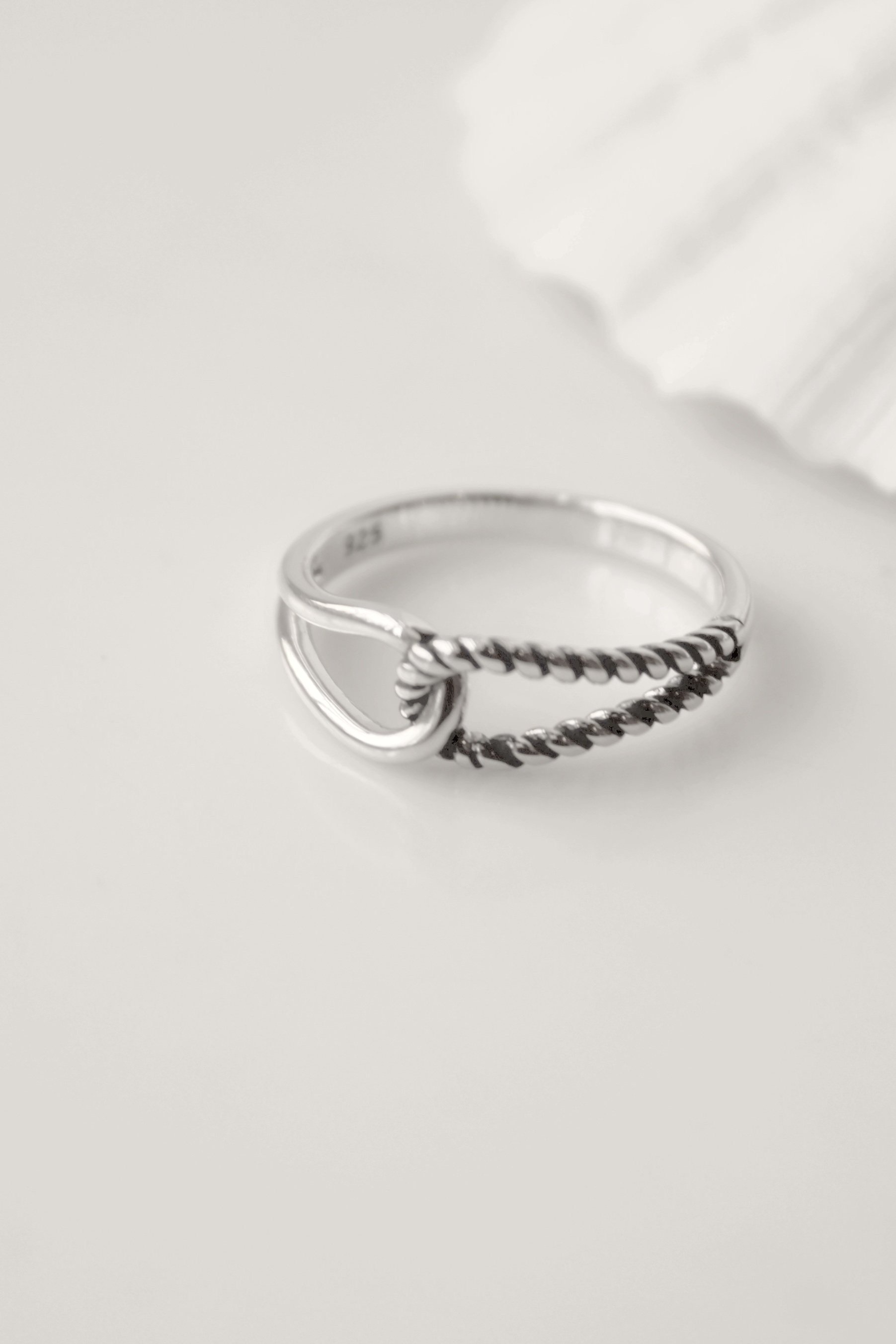 Sterling Silver Sailor's Knot Ring