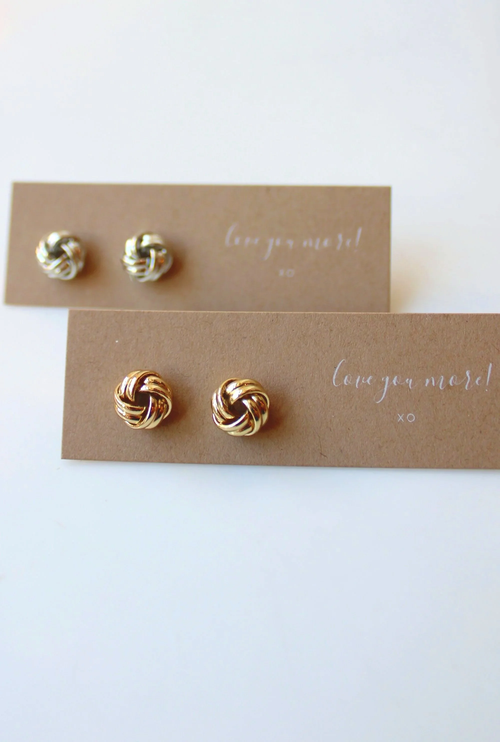 Love Knot Post Earrings