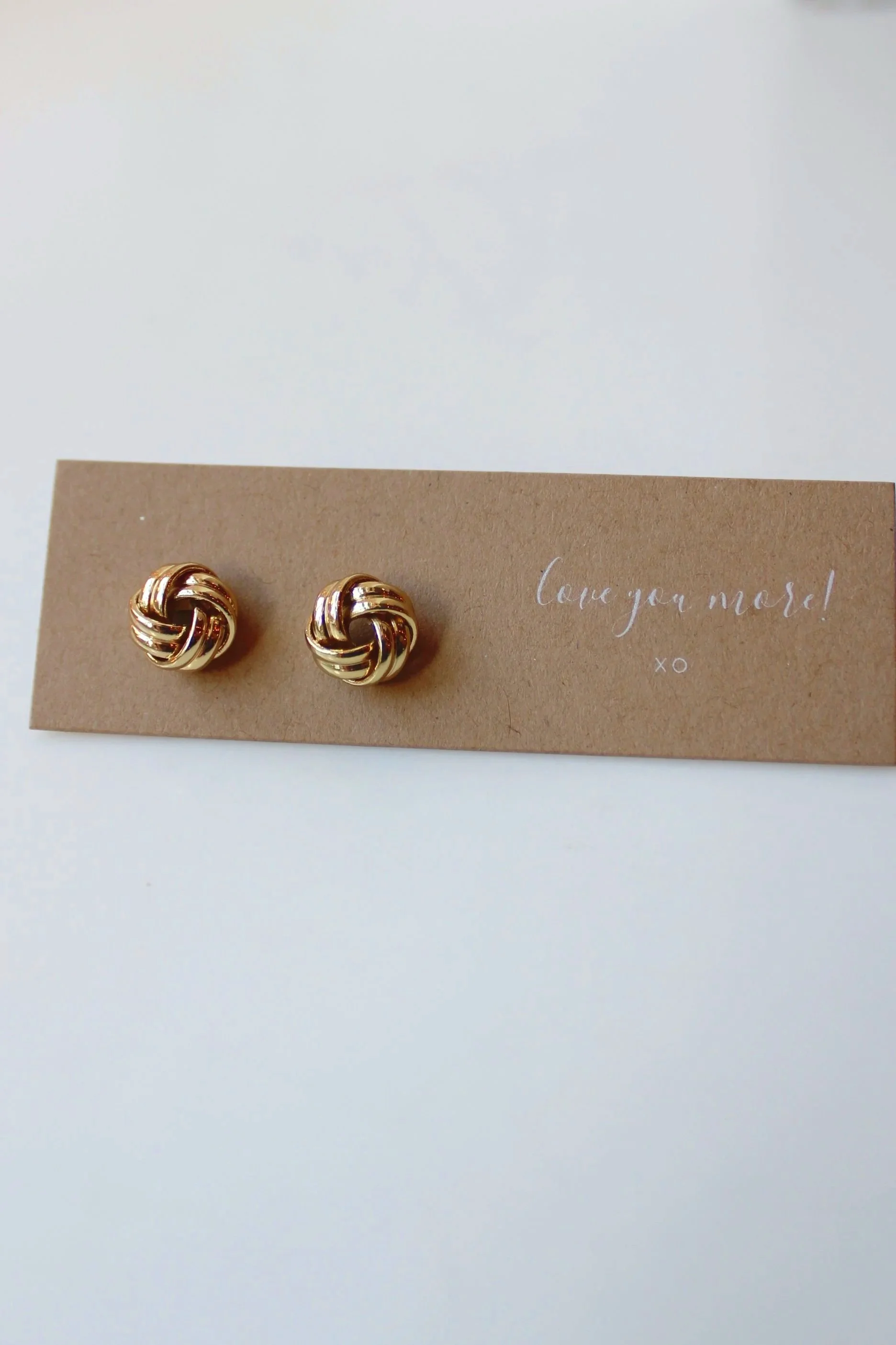 Love Knot Post Earrings