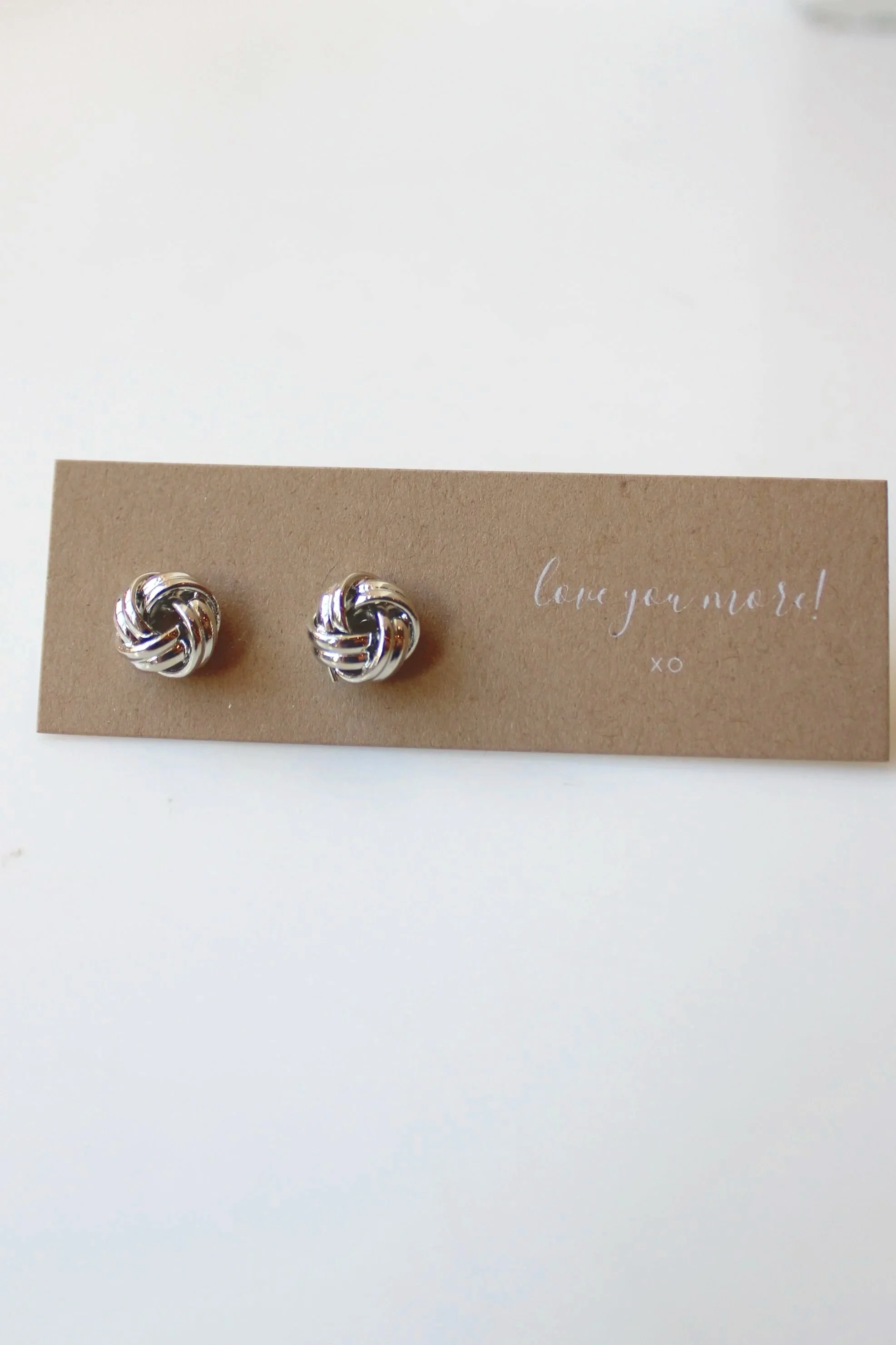 Love Knot Post Earrings