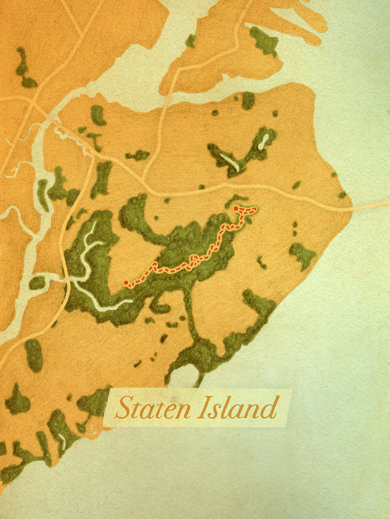 Yellow Trail of the Staten Island Greenbelt (Staten Island). View more »