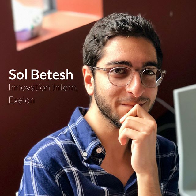 &ldquo;Try to find an internship where you can do meaningful work.&rdquo; We sat down with Sol Betesh to talk about his experience as an intern at Exelon, an open workplace where ideas can always be shared. .
.
.
Link in bio. #makegoodcompany #exelon