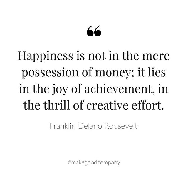 As we wind down #June and welcome #July, it&rsquo;s good to take inventory of what really matters and remember how much you&rsquo;ve achieved and experienced.
.
.
.
#july4th #fdr #wisdom #summer #happiness #creativity #withcocreate #makegoodcompany