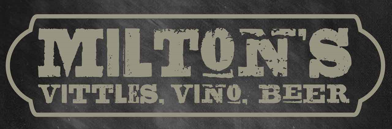 Milton's Vittles, Vino, Beer