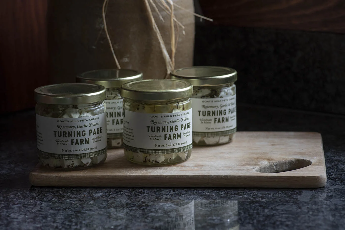 Feta- Rosemary, Garlic and Basil