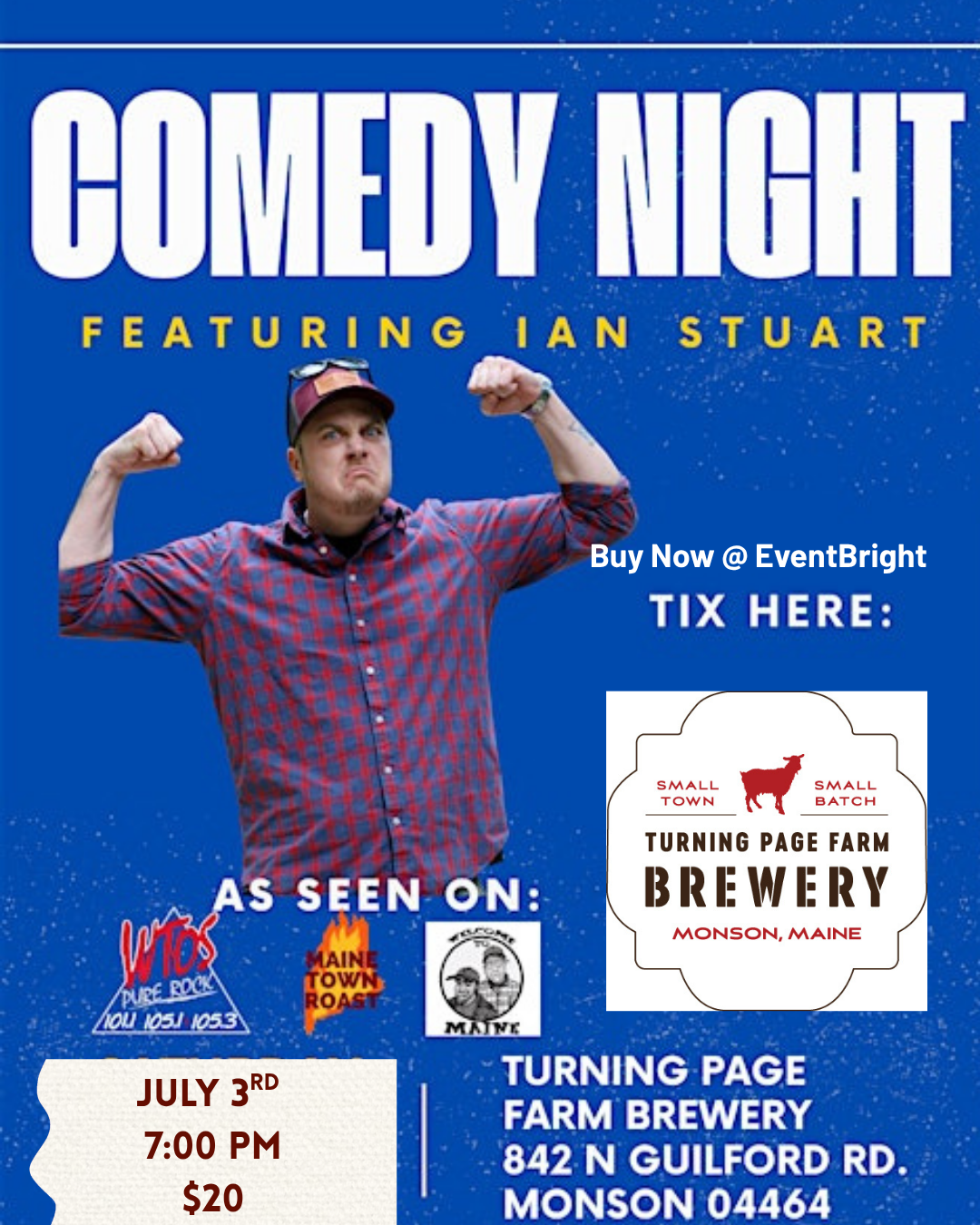 Comedy Event- Ian Stuart
