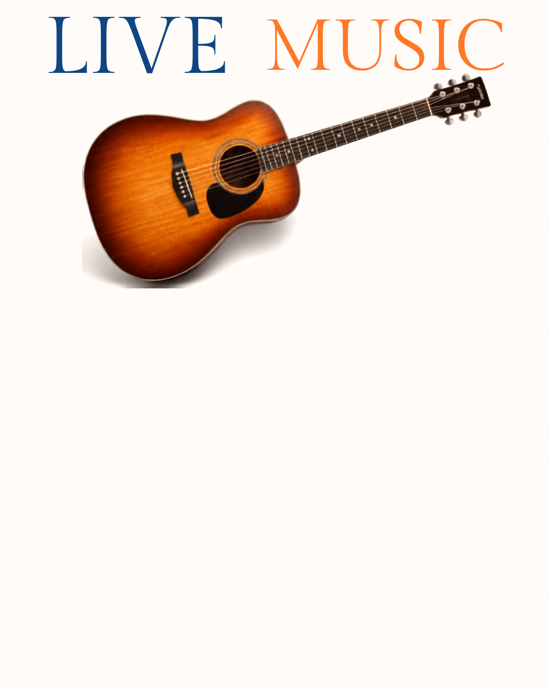 Live Music - Brian Wilcox- The Zircon Ranger
