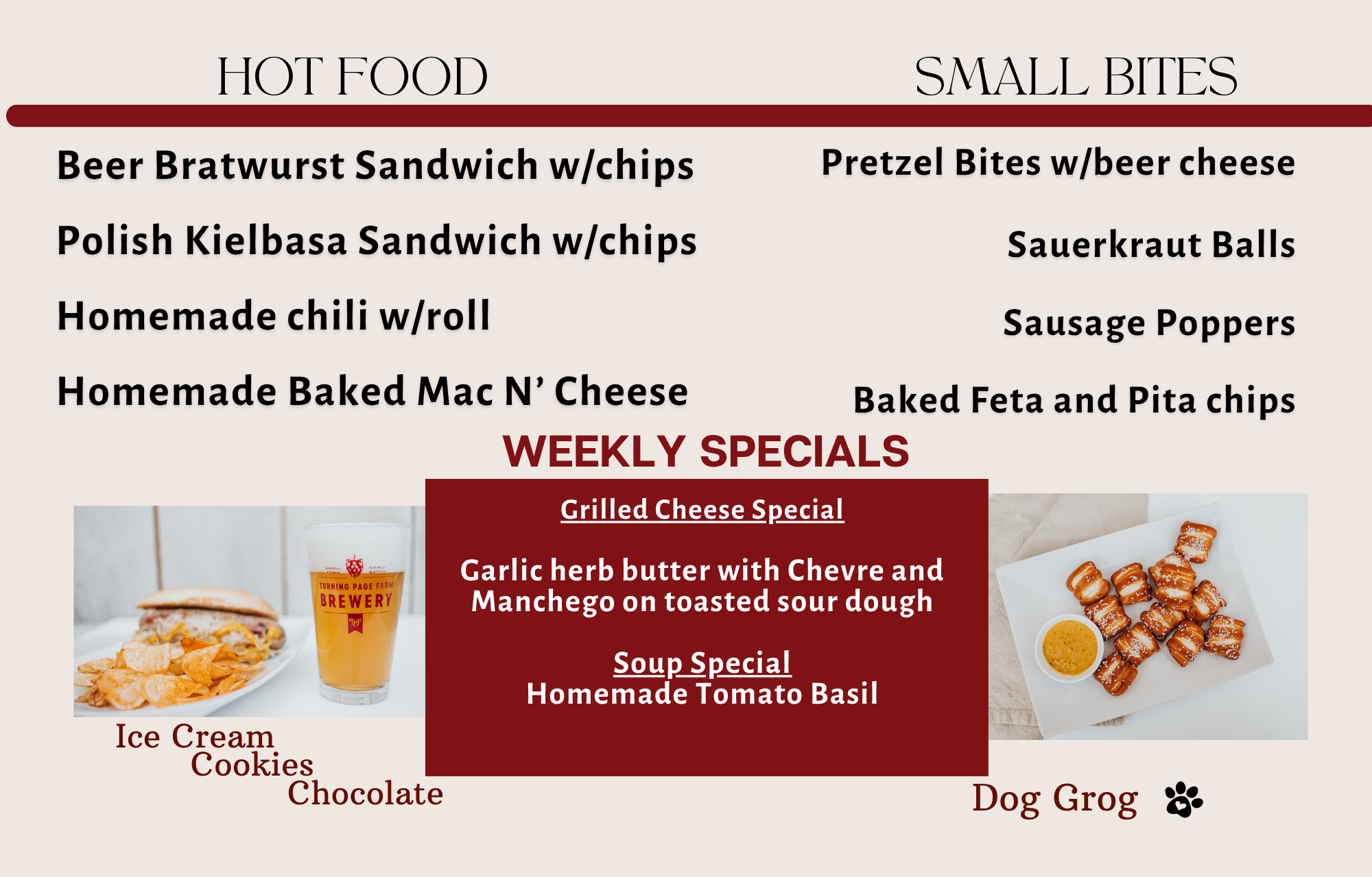 Sample Menu