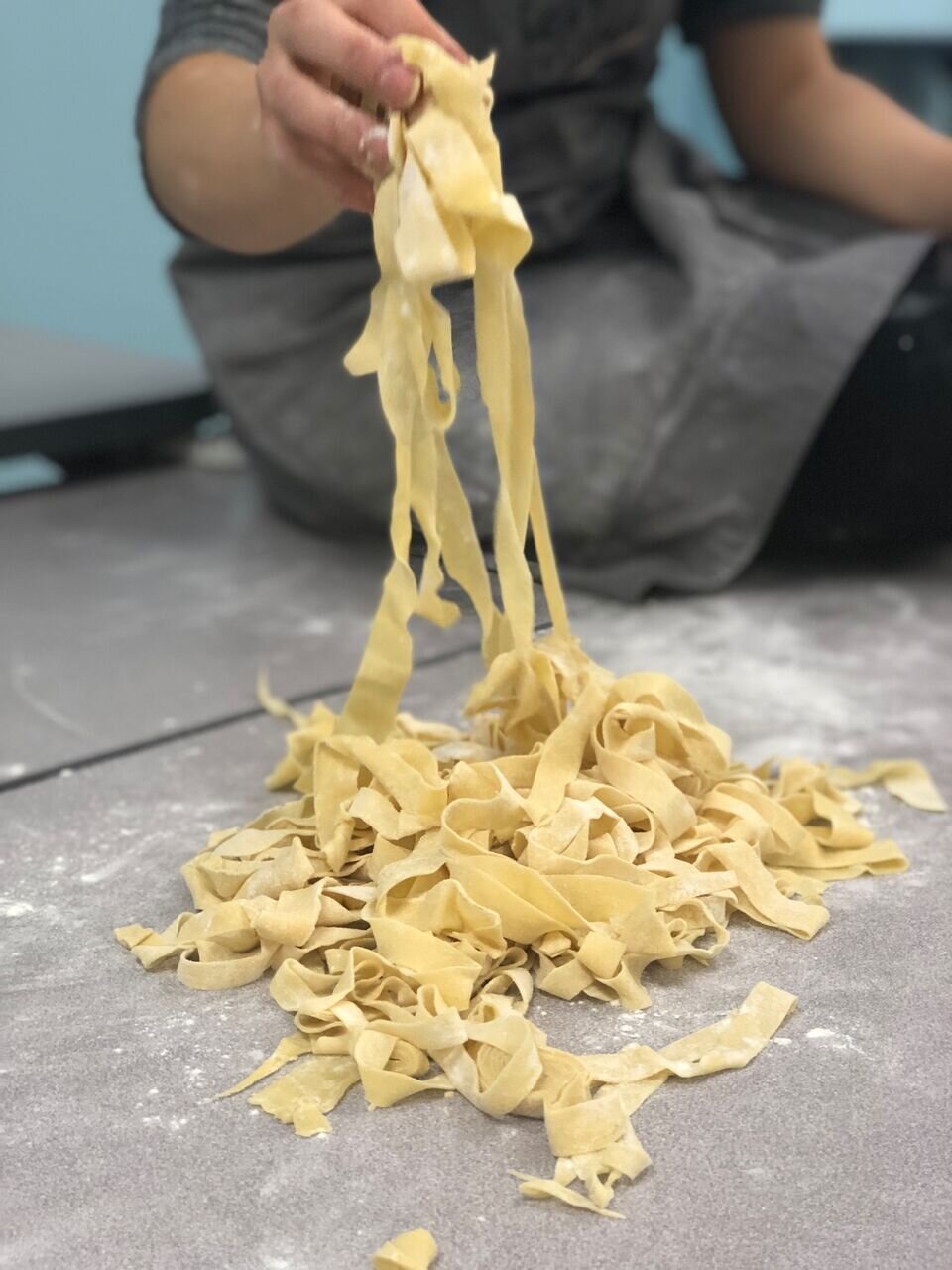 Mmmmm fresh pasta-y goodness