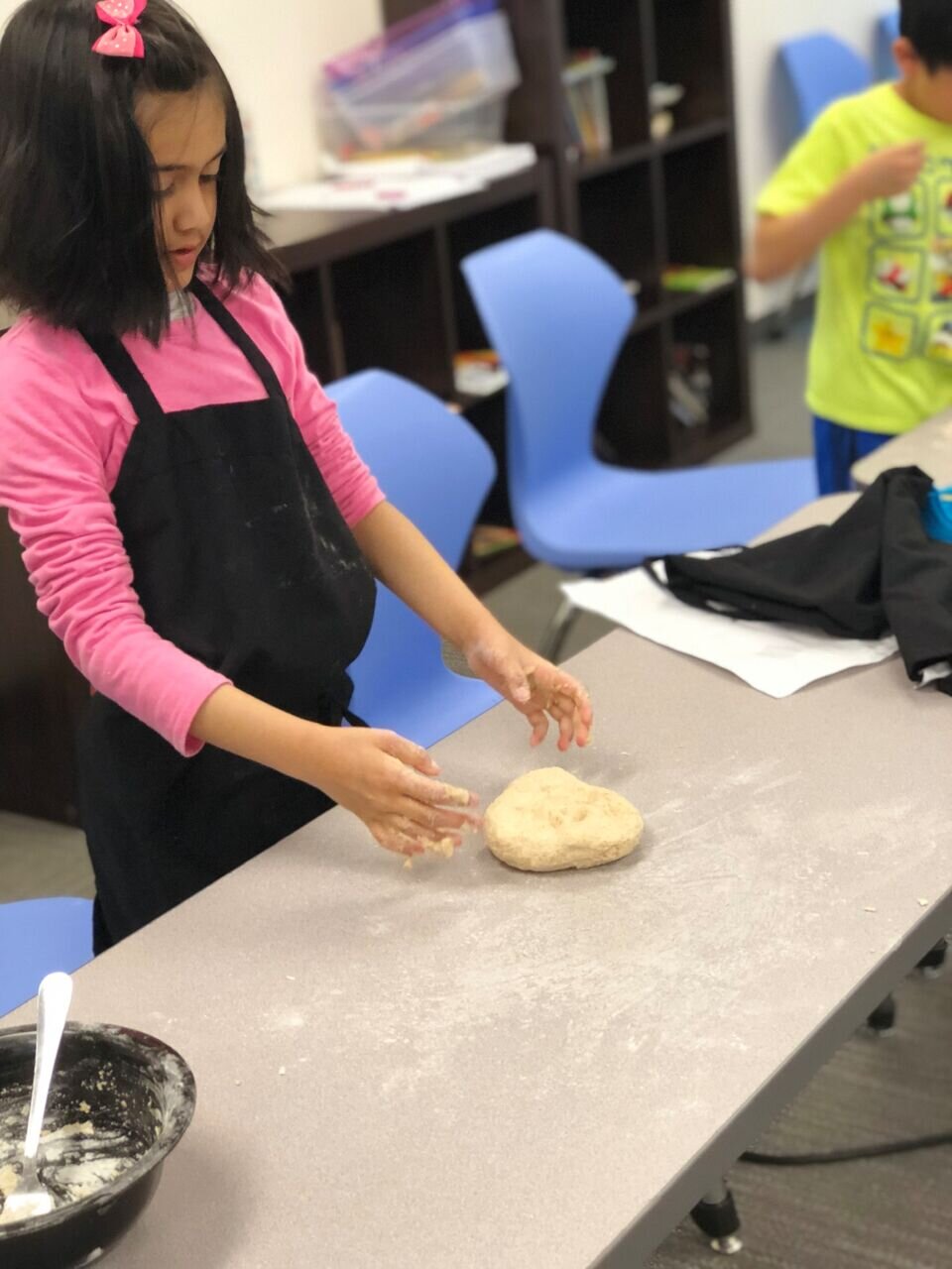 Dough action-shot!