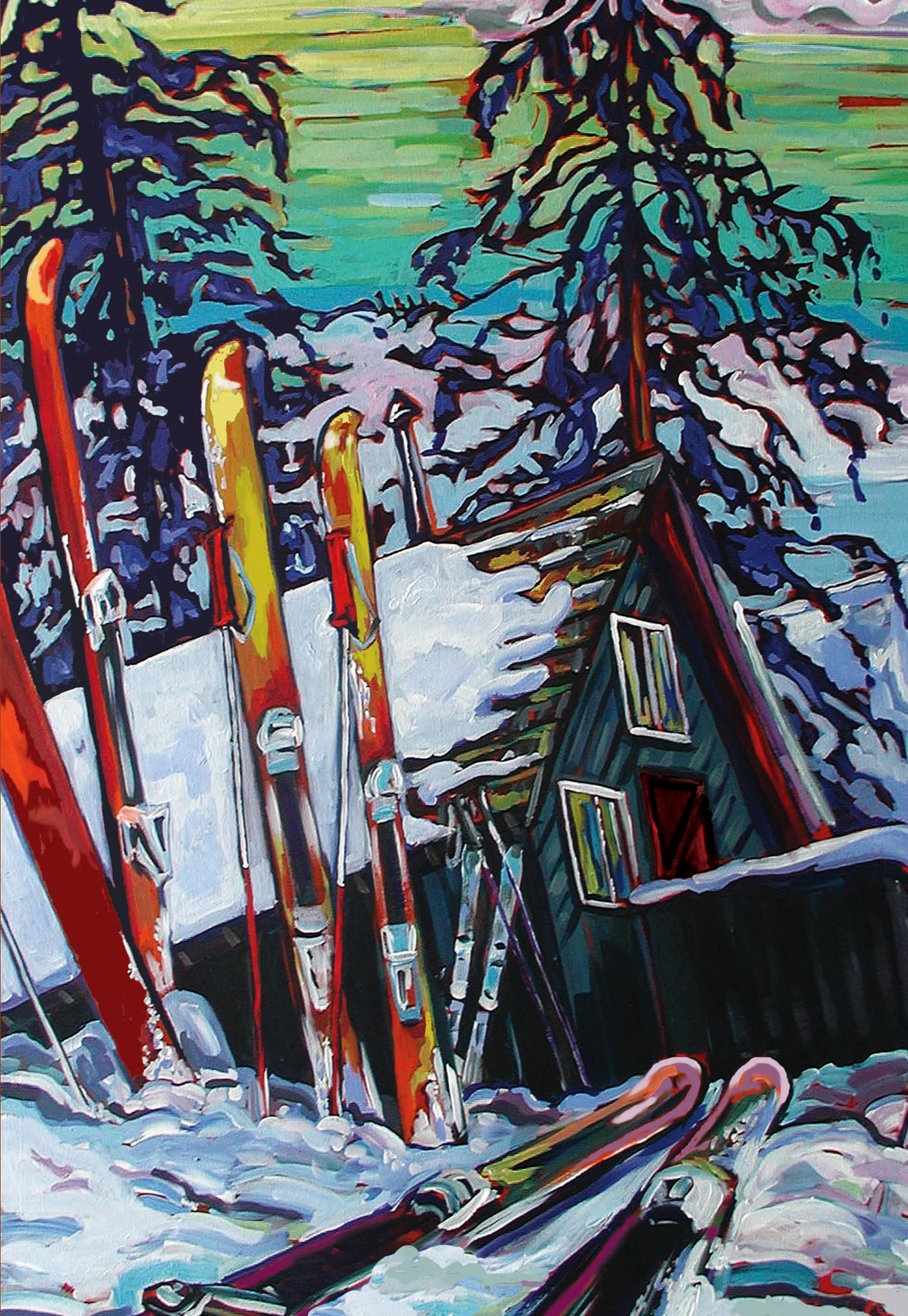Race shack 11"x 14" press print