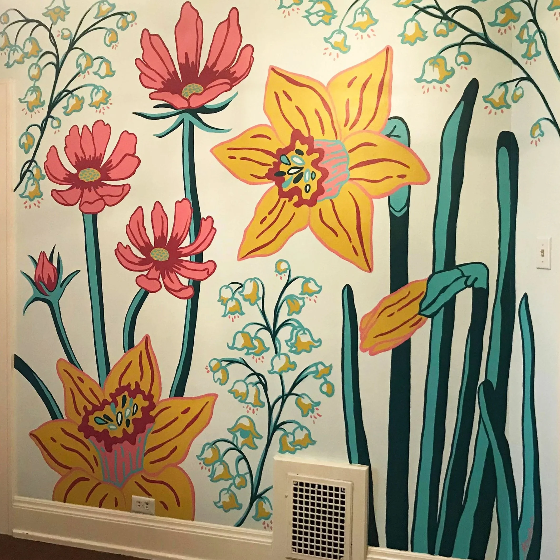 Flower Mural