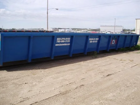Wall Shale Bins