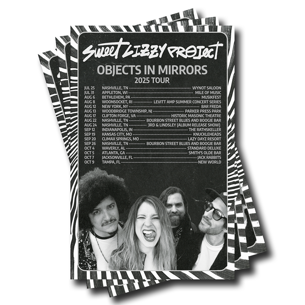 Objects in Mirrors Tour Poster