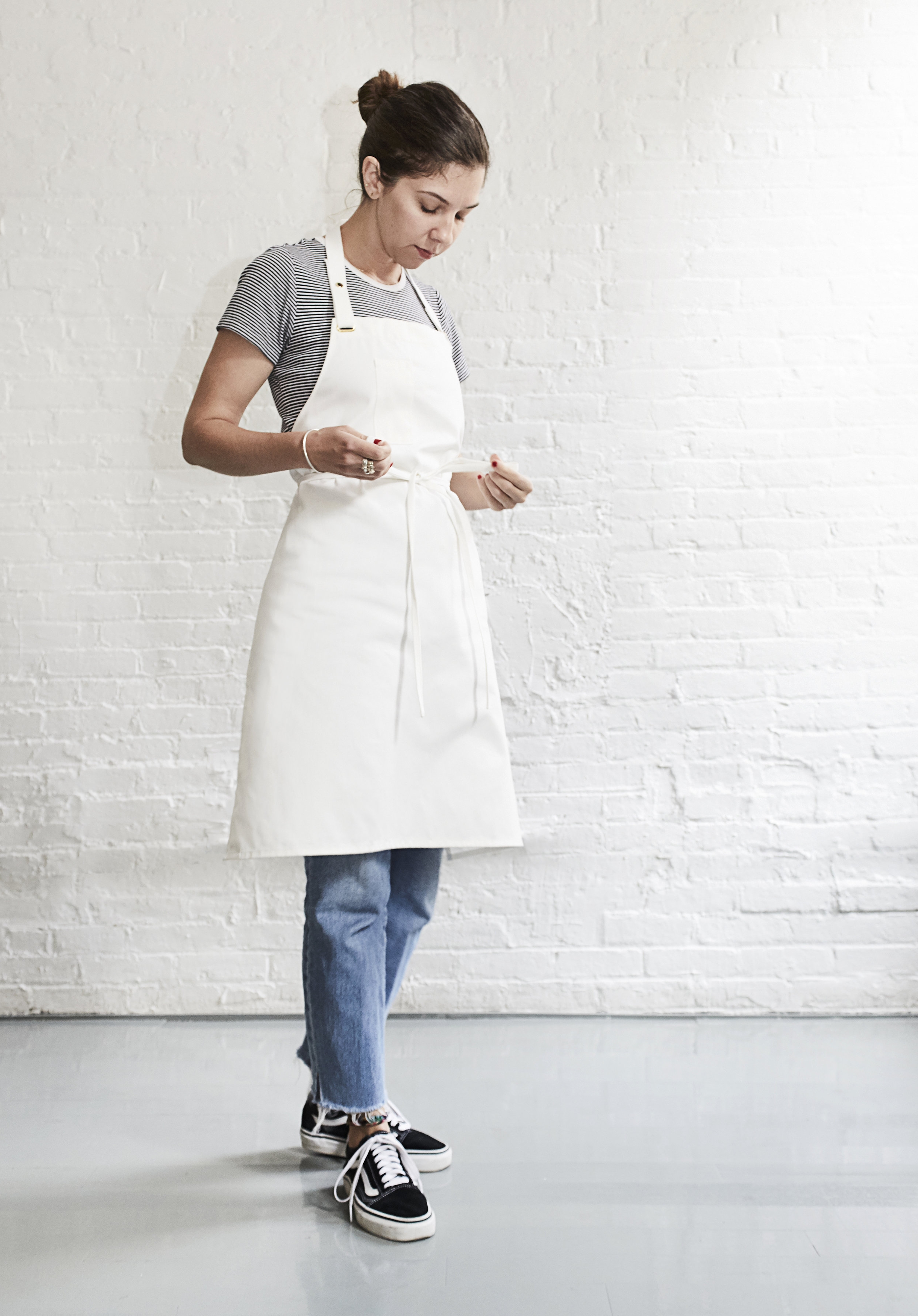 PX CHEF Apron in White