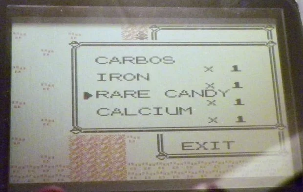 2. Set your 6th item to Rare Candy.
