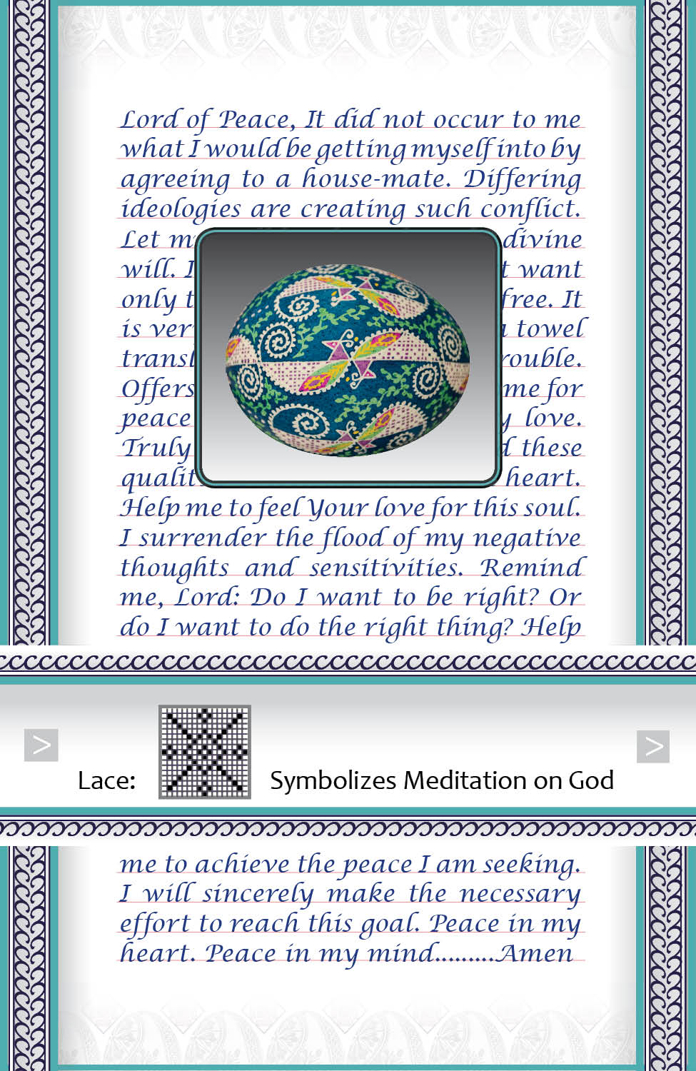 Prayer for Peace