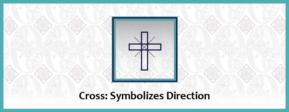 Cross - A Pysanky Symbol
