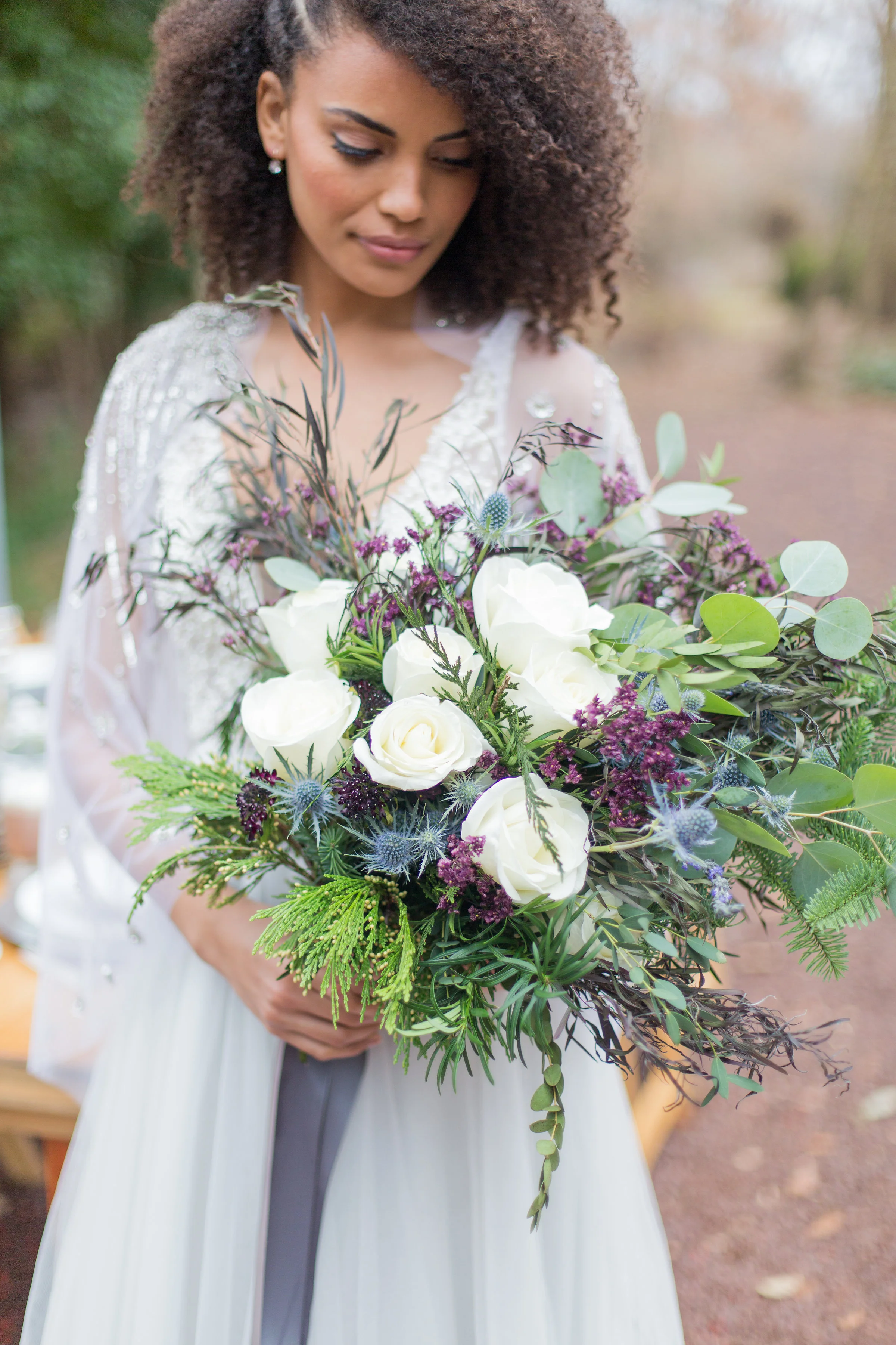 Romantic Moody Floral Bouquet