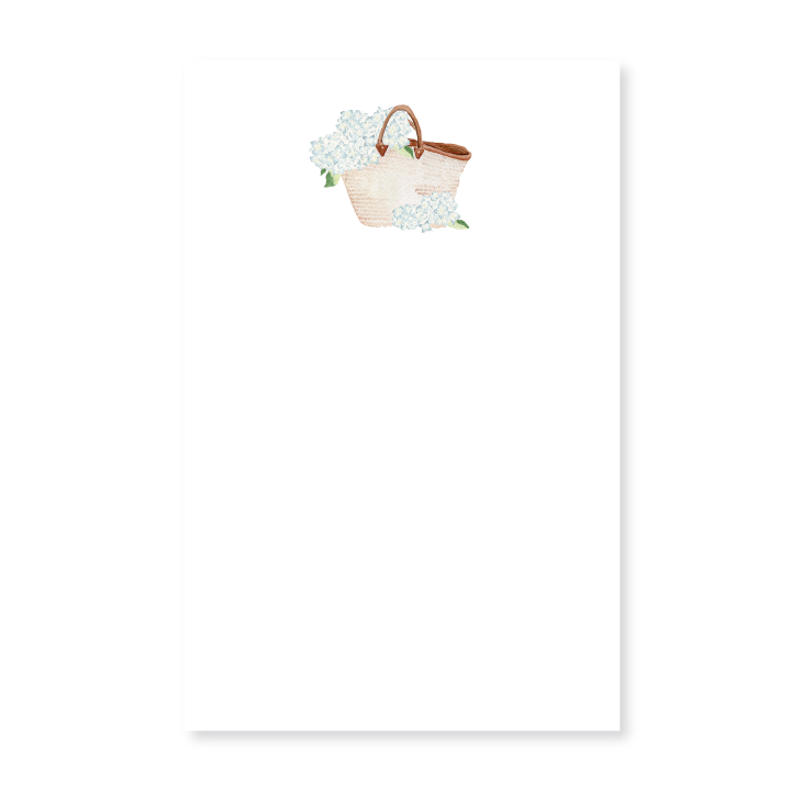 Market Tote Watercolor Notepad