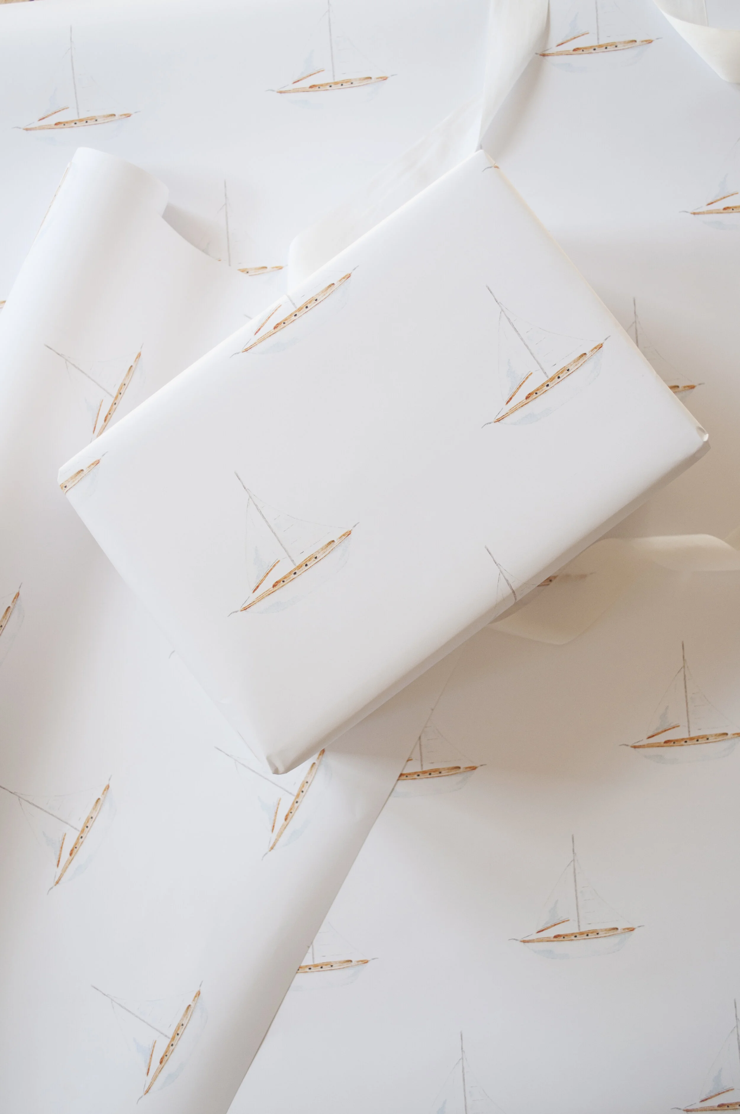 Sailboat Gift Wrap