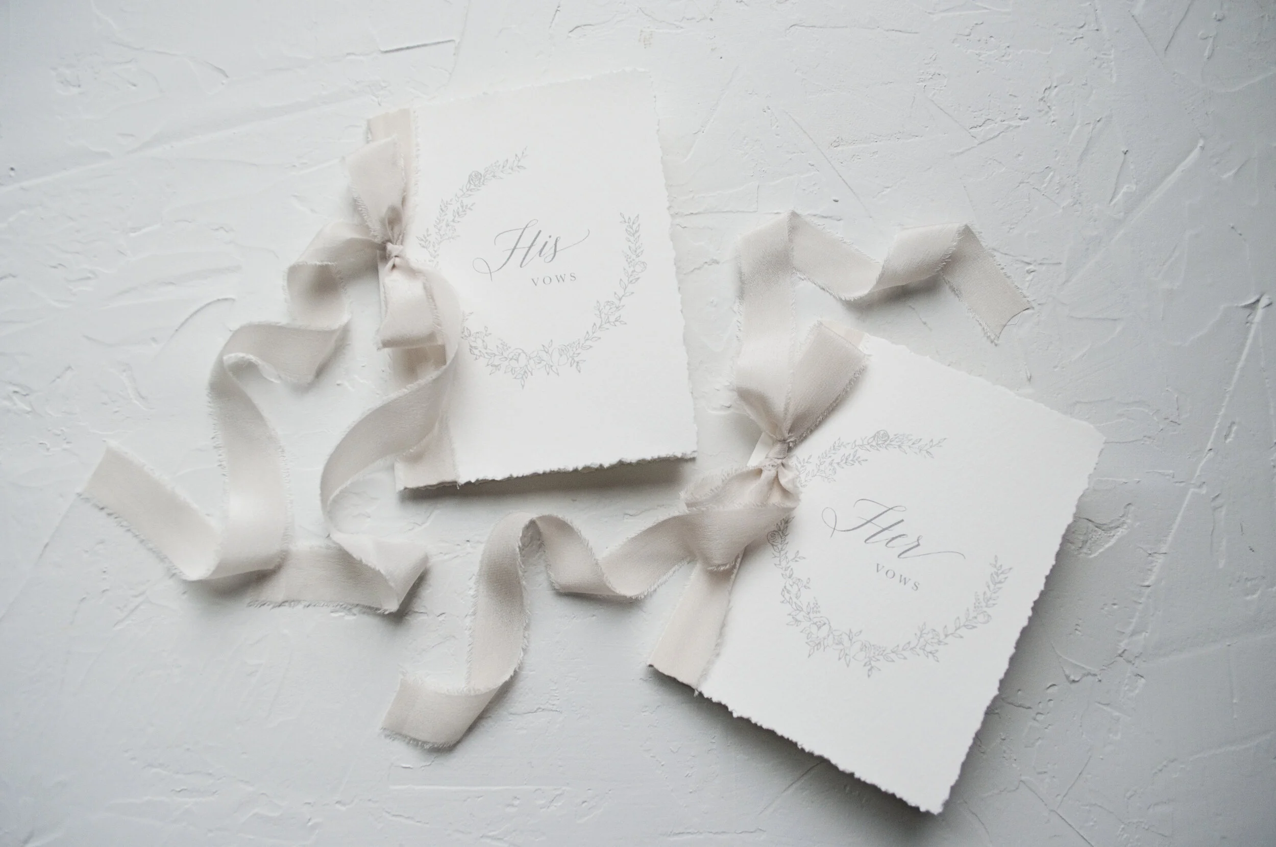 *Ready to Ship* Wedding Vow Books
