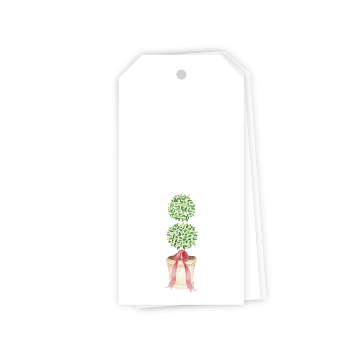 Holiday Topiary Gift Tags