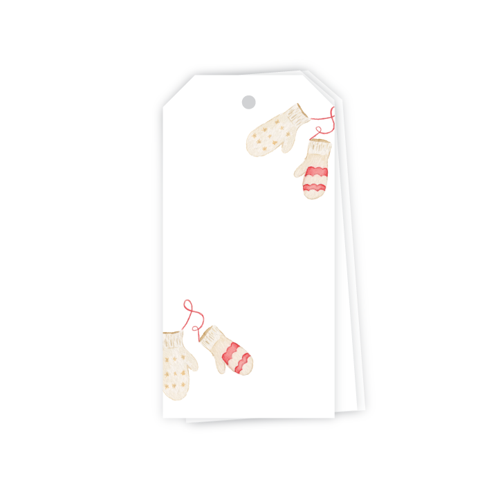 Holiday Mitten Gift Tags