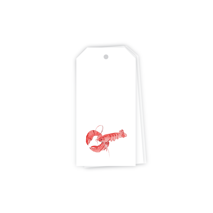 Watercolor Lobster  Gift Tags