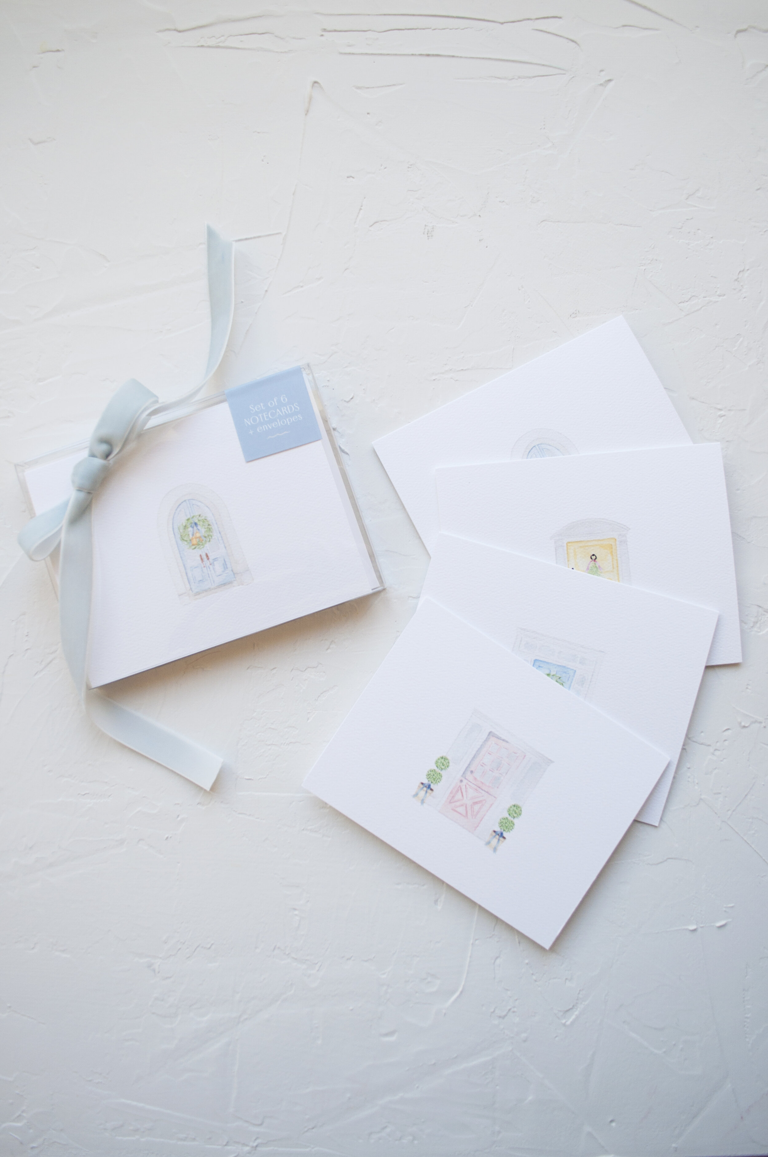 Holiday Doors Assorted Notecard Set