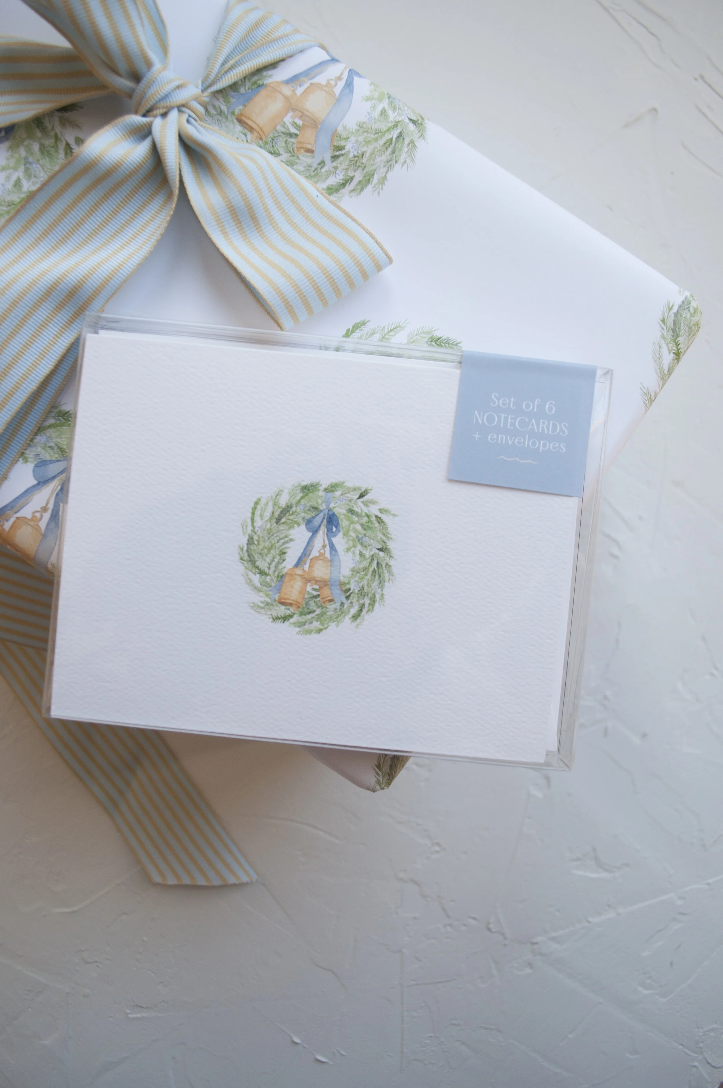 Holiday Wreath Assorted Notecard Set