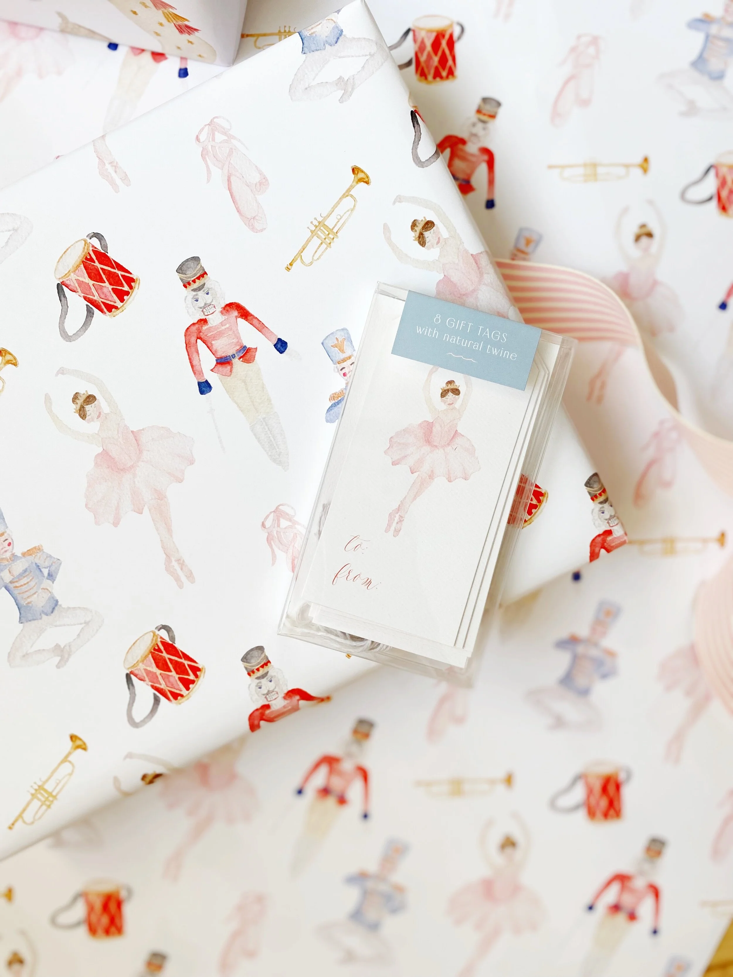 Holiday Nutcracker Gift Wrap — Rebecca Green Design