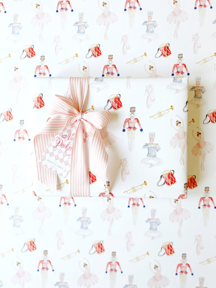 Dear Santa Wrapping Paper — Rebecca Jane Woolbright 2.0, Wrapping Paper Tape