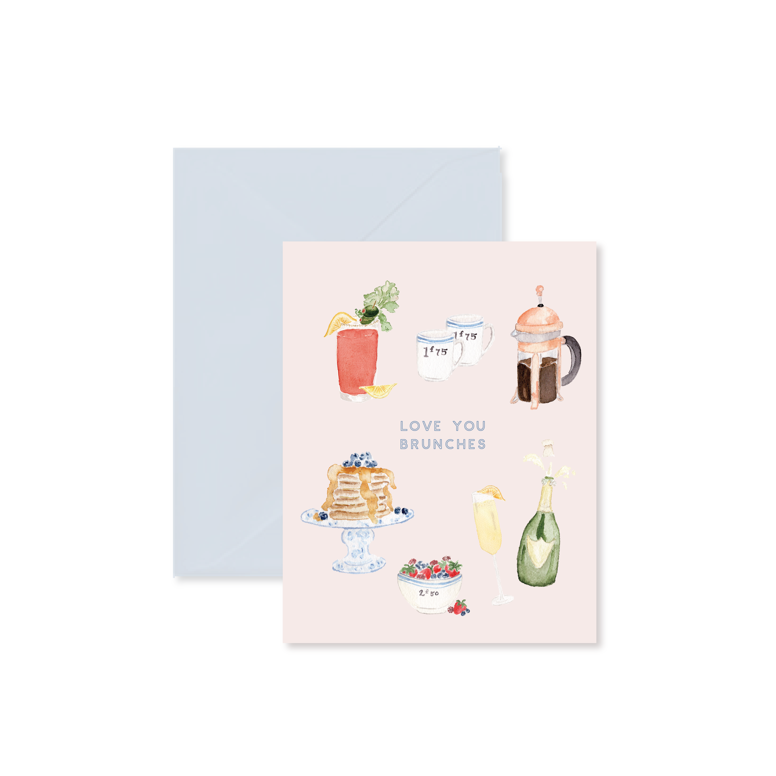 Love You Brunches Greeting Card